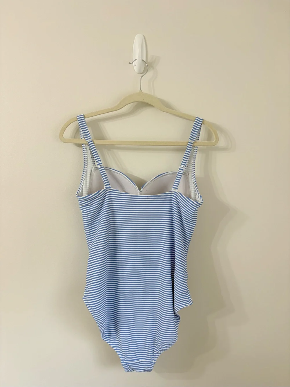 NIPTUCK SWIM Blue Sorrento Stripe Joanne One Piece Swimsuit Coastal Classic Chic - Picture 6 of 7